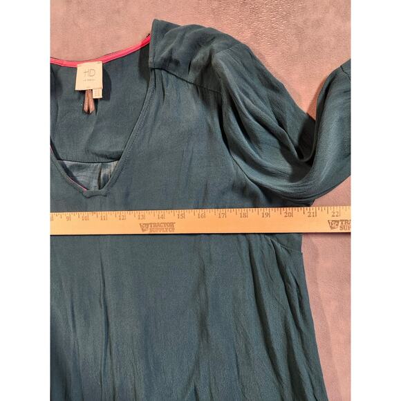 Anthropologie HD In Paris Carissa Dress Womens Size 10 P Bell Sleeve Shift - Picture 6 of 9